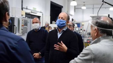 Insaurralde cumplió con su agenda antes de contraer el virus.-