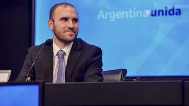 El ministro de Economía, Martín Guzmán