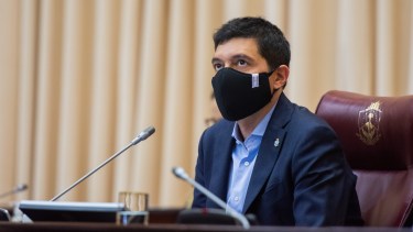 El vicegobernador Marcos Koopmann suspenderá el receso de invierno en la Cámara. Foto: gentileza.