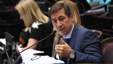 Luis Naidenoff, jefe de la bancada opositora, dijo que hay mucha hostilidad en el Senado. 