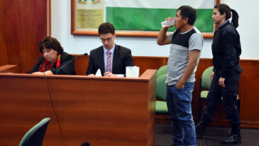 Thola Durán durante el juicio celebrado el pasado año. Foto: Marcelo Ochoa.