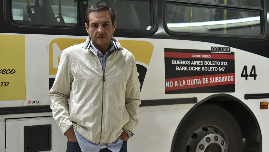 El presidente de Mi Bus, Pedro Ponte. Foto: archivo