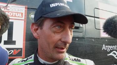 Villagra trabaja para volver al Dakar