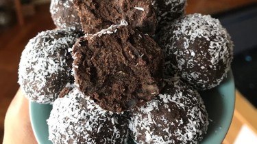 Trufas dulces de porotos negros ¿las probamos?