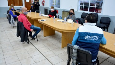 Los gremios pusieron exigencias sanitarias sobre la mesa en la reunión de ayer. Fotos: Marcelo Ochoa.