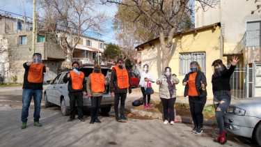 Los voluntarios se preparan para colaborar con los sectores más necesitados. (foto: gentileza)