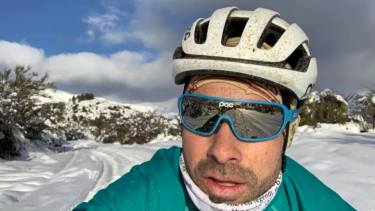 Madero sufrió un accidente practicando mountain bike