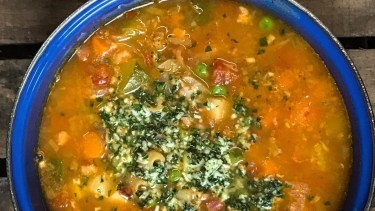 Minestrone para saborear y compartir