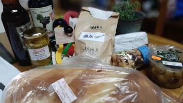 Una de las canastas "chineras".  Foto: Facebook carolina.scattone