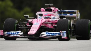 Checo Pérez dominó el primer entrenamiento de la Fórmula 1