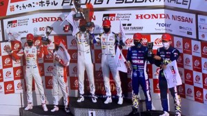 Fenestraz subió al podio en el estreno en Japón