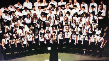 El coro funciona desde hace más de 50 años. Foto: gentileza