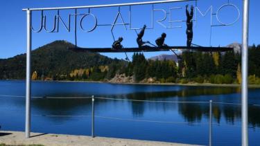 Volvió al agua el equipo del Club de Regatas Bariloche