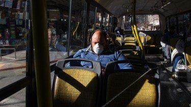 Las quejas por el deficiente servicio de transporte urbano en bariloche se multiplicaron en cuarentena. Archivo