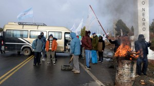 Gastronómicos levantaron el corte de ruta por las condiciones climáticas