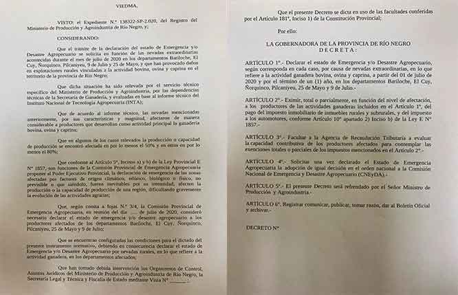 El Decreto está a la firma de la gobernadora Arabela Carreras. (Foto: José Mellado)