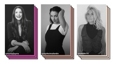 Laura Azcurra, Thelma Fardín y Carolina Fernández, se animan a decir lo que piensan y mostrar por lo que luchan.