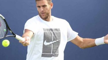 Del Potro jugó al tenis y dio señales para un nuevo regreso