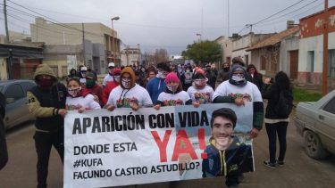Marcharon por la aparición con vida de Facundo Astudillo Castro