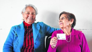 Emelina, la neuquina que tuvo su primer documento a los 94 años
