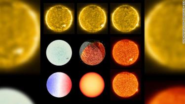 Cerca del sol: las imágenes de la sonda revelan pequeñas hogueras
