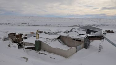 La planta vista desde arriba. Los daños fueron cuantiosos. (Foto: José Mellado)
