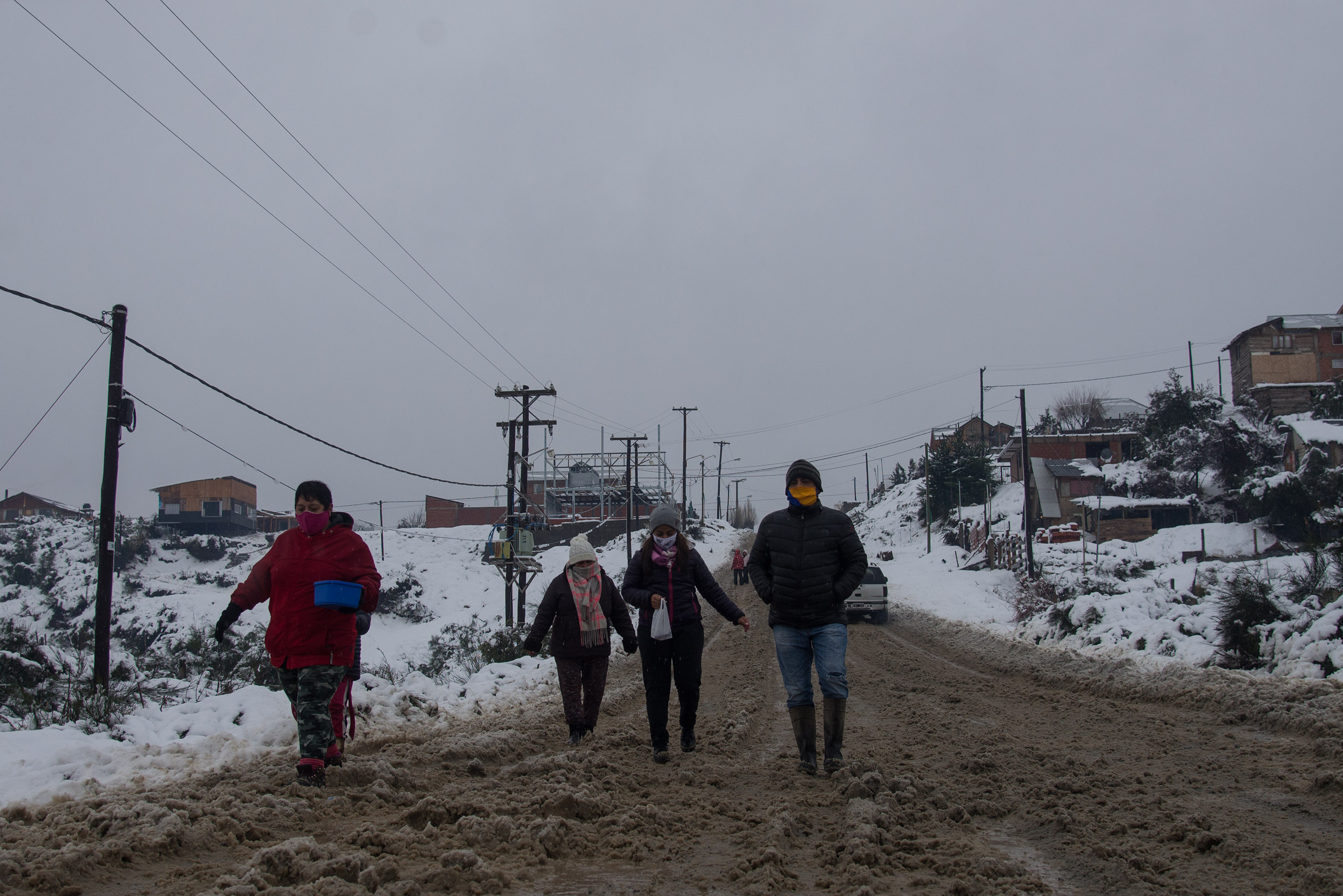 Temporal De Nieve En Fotos Así Están Bariloche Y San Martín