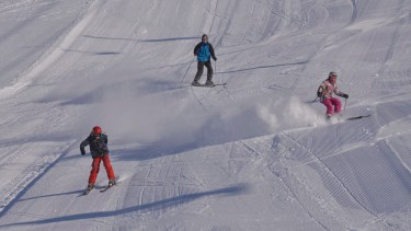 Sólo residentes en las pistas del cerr este año.