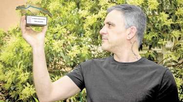 Marcelo Luján obtuvo el premio Ribera del Duero por los relatos de “La claridad”.