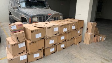 Medicamentos por un valor de 1 millón serán distribuidos en hospitales de Pilcaniyeu, Comallo y Jacobacci. (foto: gentileza)