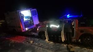 Recorrió más 5 kilómetros a caballo con un metro de nieve para que puedan asistir a su hija accidentada