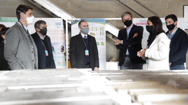 Los funcionarios nacionales destacaron el aporte de Y-TEC para la industria argentina. (Foto: gentileza)