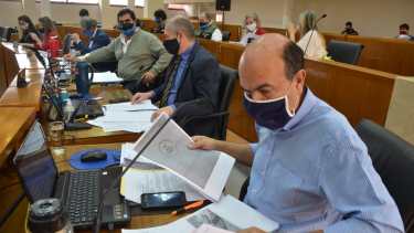 El bloque Juntos por un Cambio (foto Yamil Regules)