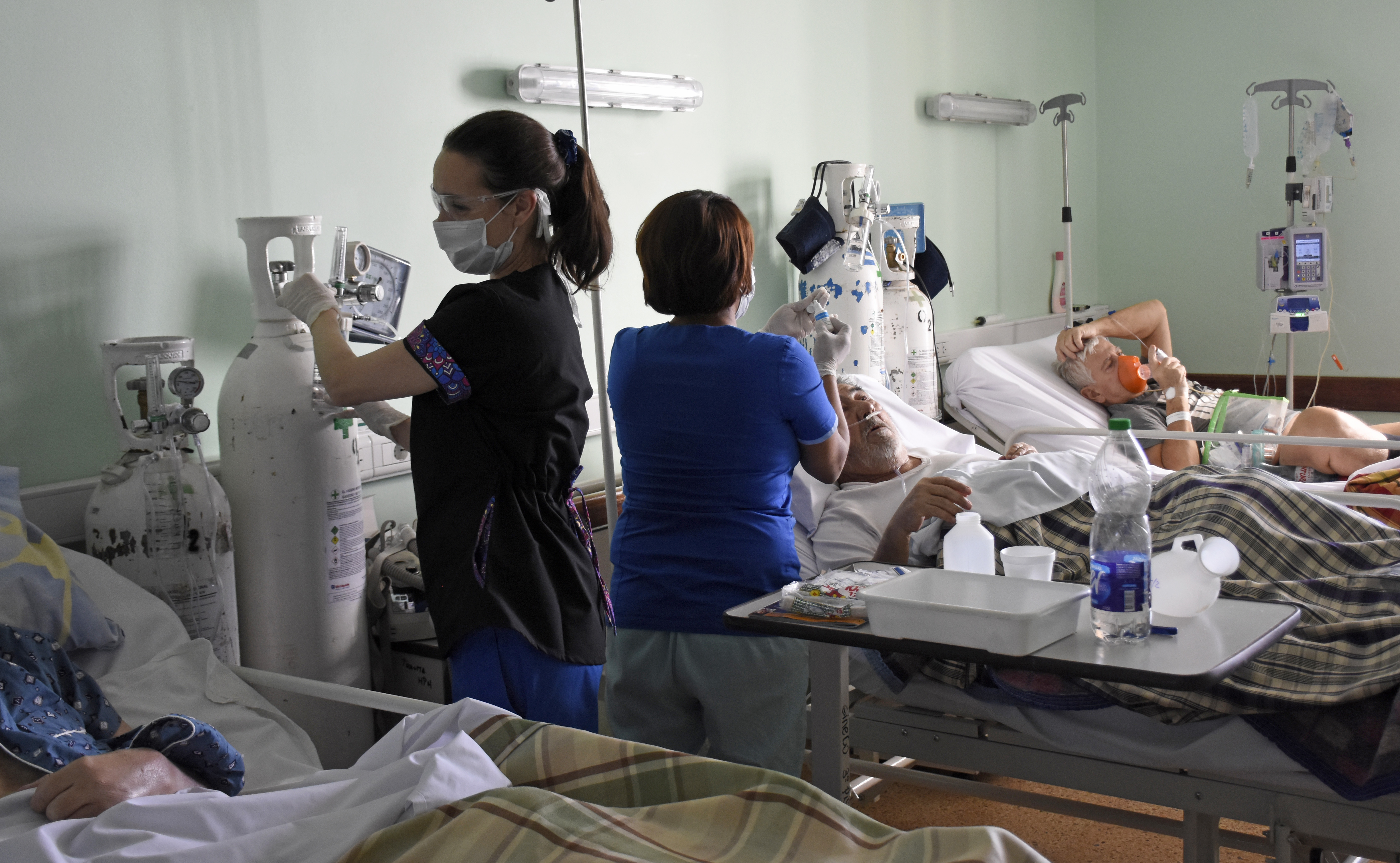 Los trabajadores de la salud son los más exigidos durante la pandemia. Foto: archivo Florencia Salto.