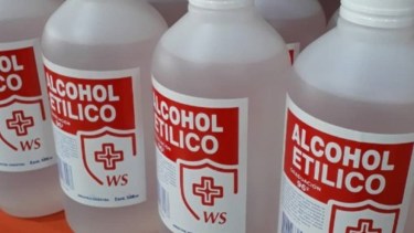 Prohibieron la comercialización del alcohol WS por irregularidades en el rotulado. 