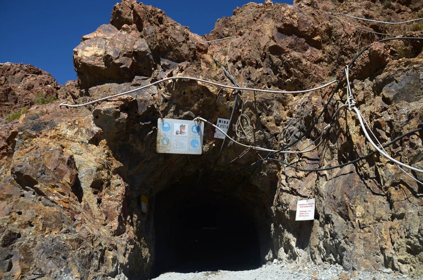 La mina ya había sido abandonada por su anterior concesionaria, Andacollo Gold, en 2014. Foto: archivo.