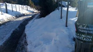 Rescataron una familia que se había perdido en la zona de Laguna Rosales