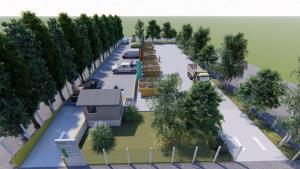 Continúa la construcción del Depósito Voluntario de Residuos en Viedma