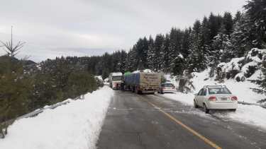 El accidente ocurrió a la altura de El Foyel. Foto: gentileza