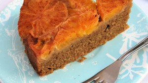 Torta invertida de cítricos