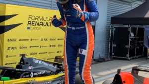 Colapinto subió al podio en la segunda prueba en Monza