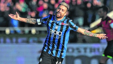 El Papu es una de las figuras del Atalanta, la sorpresa de la Serie A.