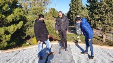 Las obras fueron inspeccionadas por funcionarios de Educación. Foto: gentileza.