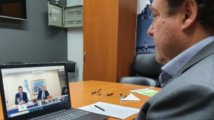 Por orden del presidente, el ministro de Turismo recibe a los diputados nacionales