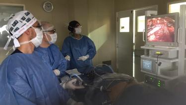 La cirugía se llevó a cabo en el Hospital Privado Regional. Foto: gentileza