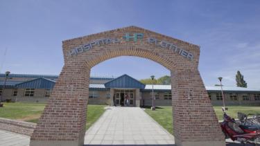 El niño llegó sin signos vitales al hospital de Plottier, el sábado por la madrugada. (Archivo Juan Thomes).-