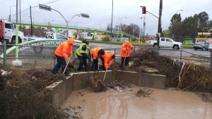En Centenario 30 familias fueron asistidas por las constantes lluvias