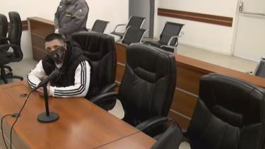 Maximiliano Mérgola durante la audiencia de hoy. (Imagen Zoom)