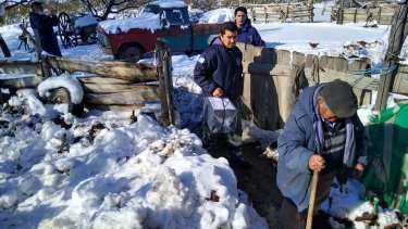En la zona rural, la presencia de personas mayores en numerosa. (Foto: gentileza)