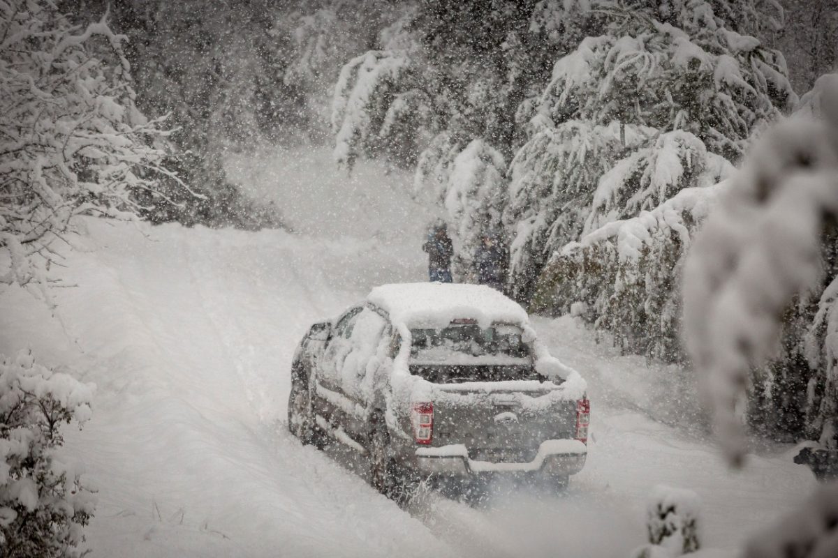 Alerta amarilla por nieve en la cordillera de Neuquén. (Foto: Archivo)